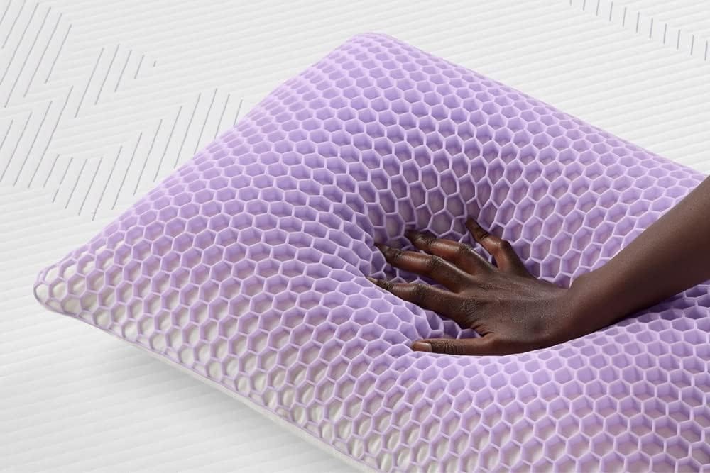 Purple Harmony Pillow | The Greatest Pillow Ever Invented, Hex Grid, No Pressure Support, Stays Cool, Good Housekeeping Award Winning Pillow (Medium)