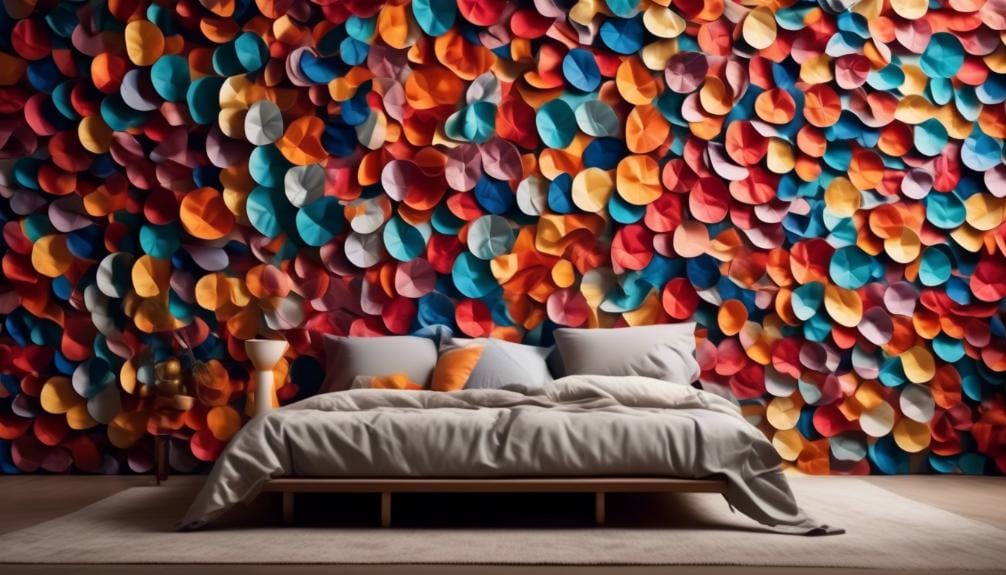 decorative duvet covers as wall art