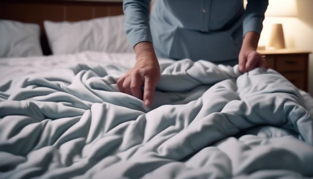 effortless duvet cover trick