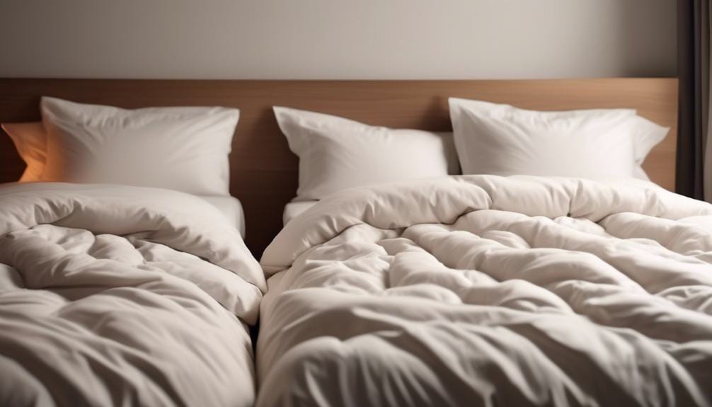 variations in duvet sizes