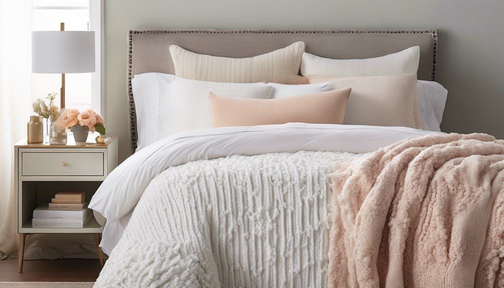 How To Decorate A Bed With A White Comforter: Stylish Ideas