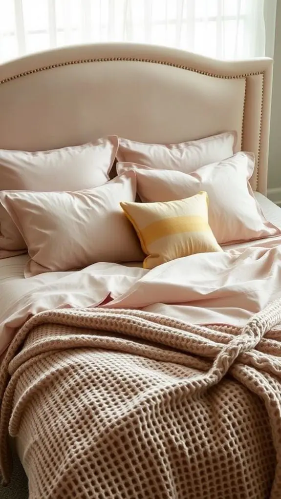What Color Bedding Goes With Cream Headboard: 50 Unique Ideas You’ll Love 52 neutral tone bed linens