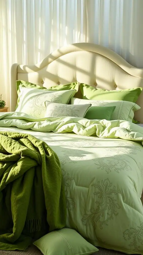 What Color Bedding Goes With Cream Headboard: 50 Unique Ideas You’ll Love 40 nut inspired bedding design