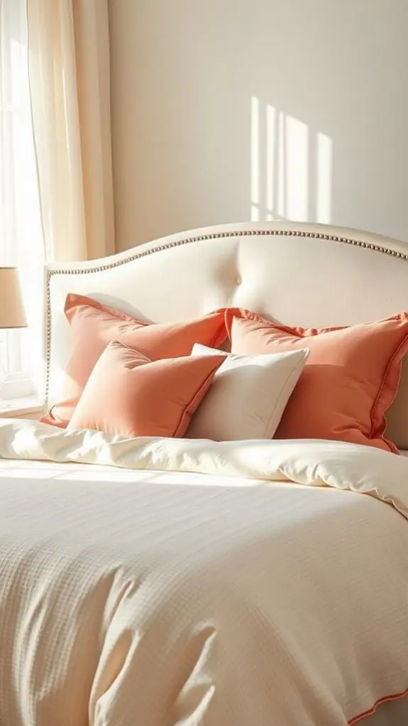What Color Bedding Goes With Cream Headboard: 50 Unique Ideas You’ll Love 47 soft pink bed linens