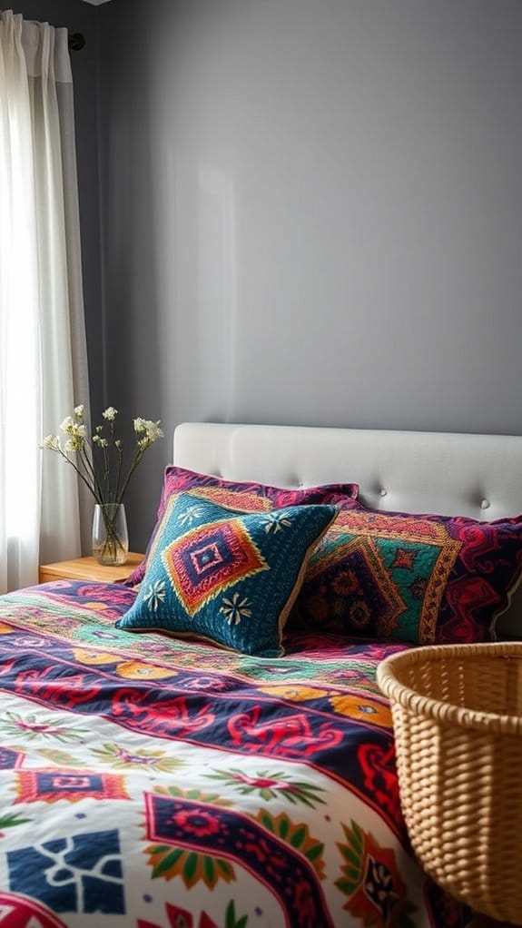 vibrant cultural textile designs