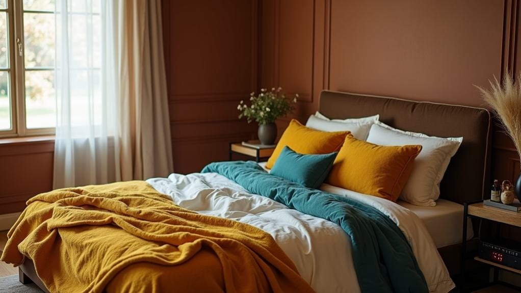 What Color Bedding Goes With Brown Walls? 45 Creative Combos