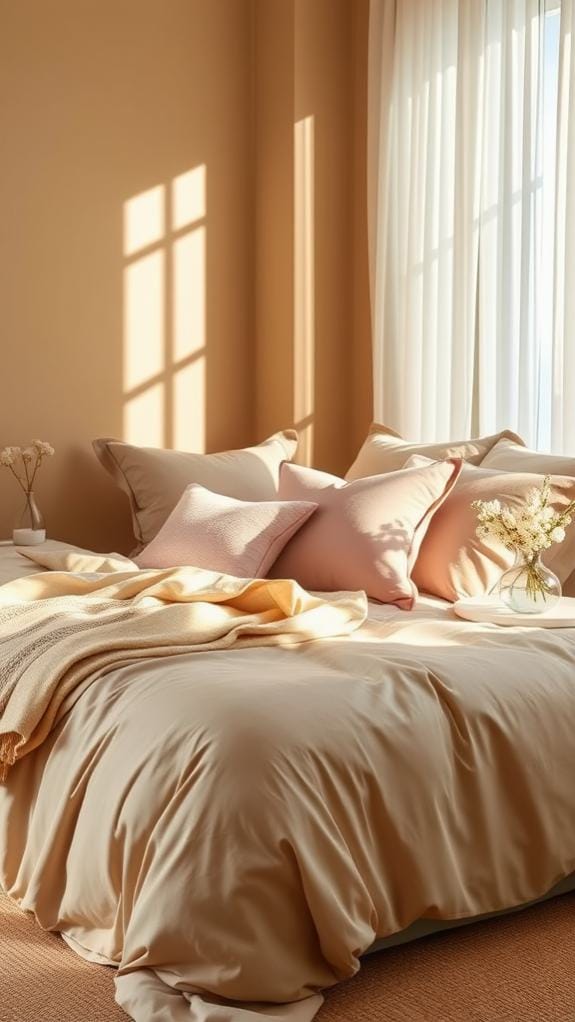 cozy neutral bedding collection