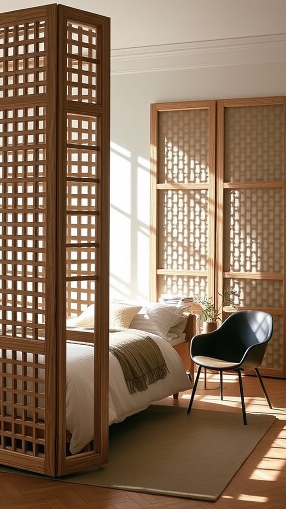 decorative lattice work panels