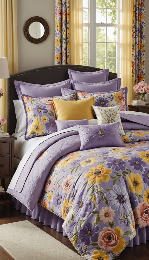 floral comforter bedding set