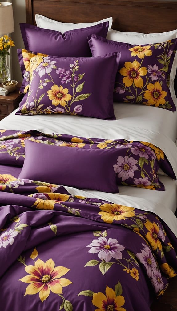 floral egyptian cotton bedding