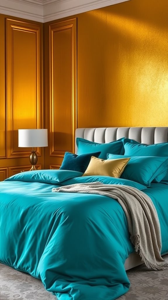 bright and lively teal