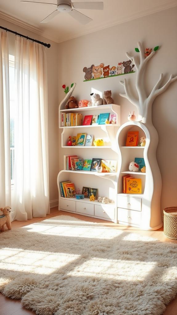 children s room shelving solutions