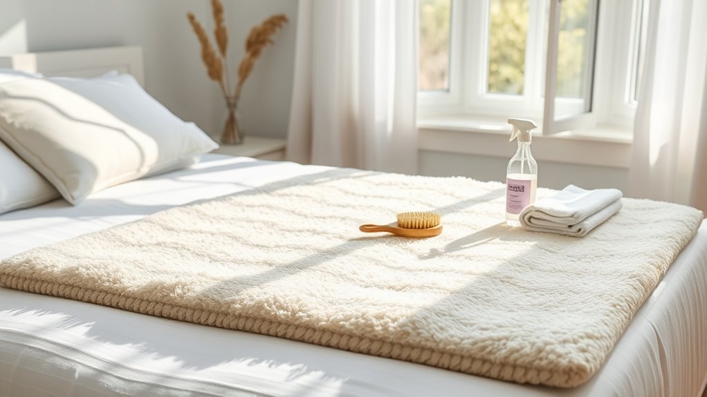 How to Clean a Wool Mattress Topper: Maintenance Guide and Tips