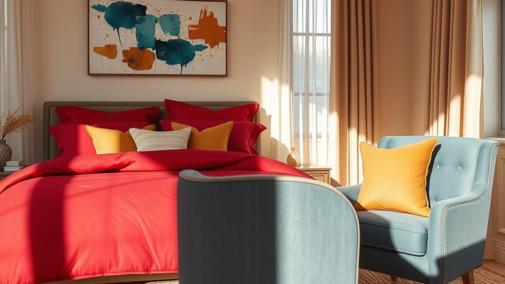 What Paint Color Goes With Red Bedding: 25 Inspiring Choices