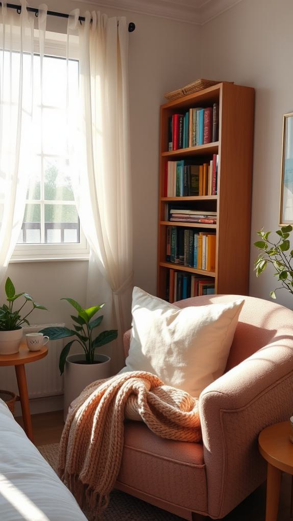 comfortable book corner inspiration