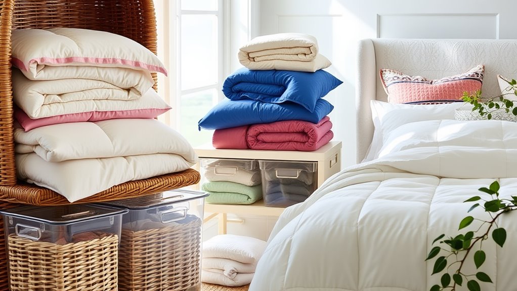 How to Organize Comforters: 12 Smart Storage Ideas