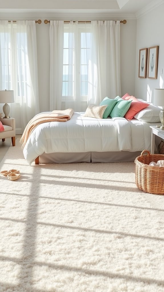 cozy bedroom rug options