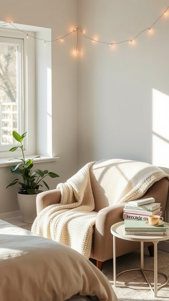 cozy corner for reading