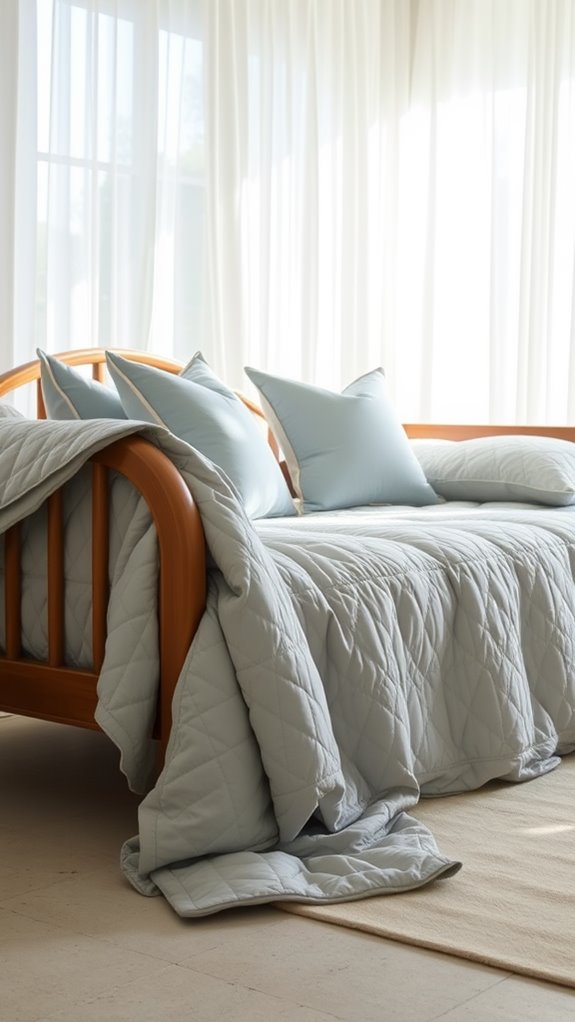 daybed comforter size guide