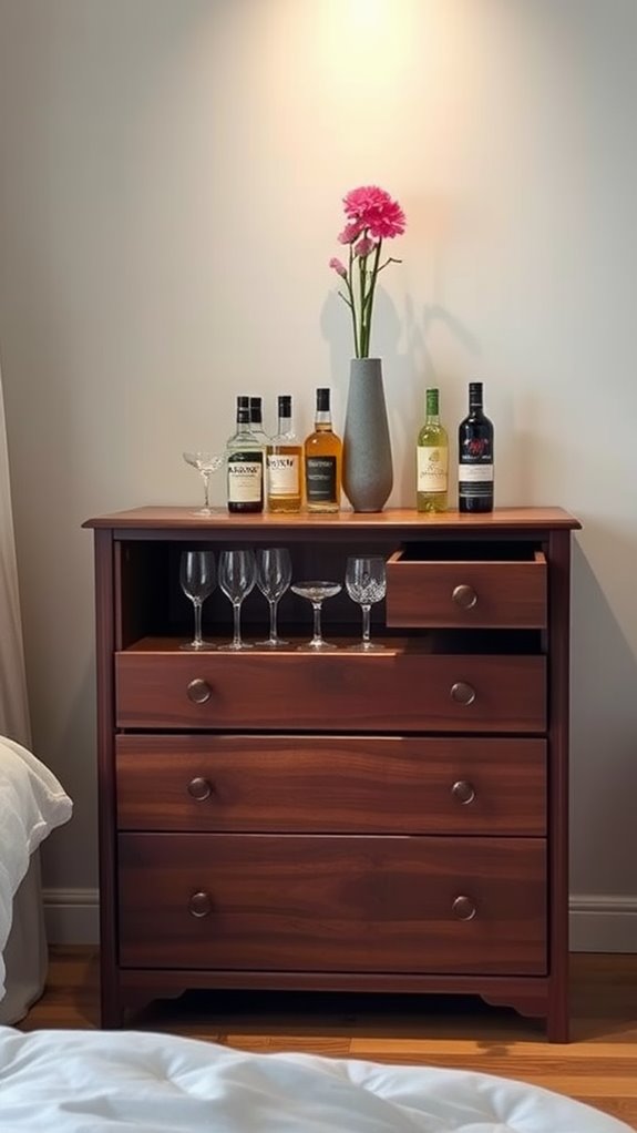 dresser conversion to bar