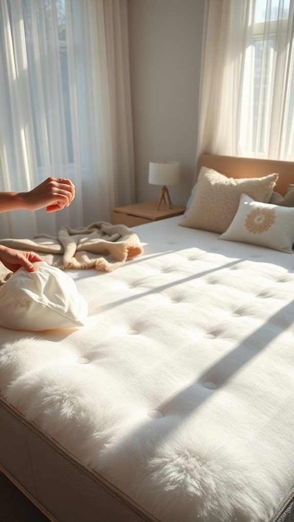 fluffing mattress topper techniques