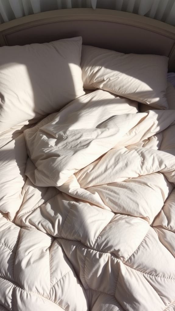 king comforter in queen duvet