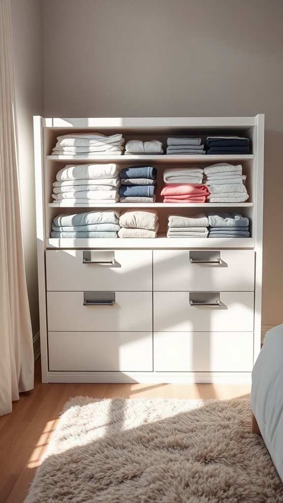 organize with drawer dividers