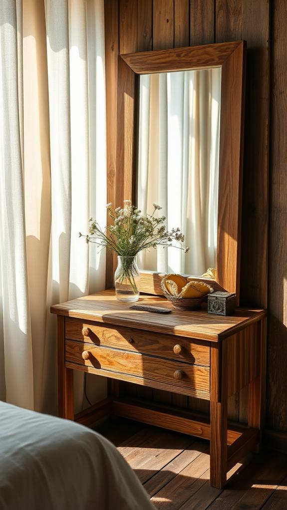 rustic wooden bathroom vanities