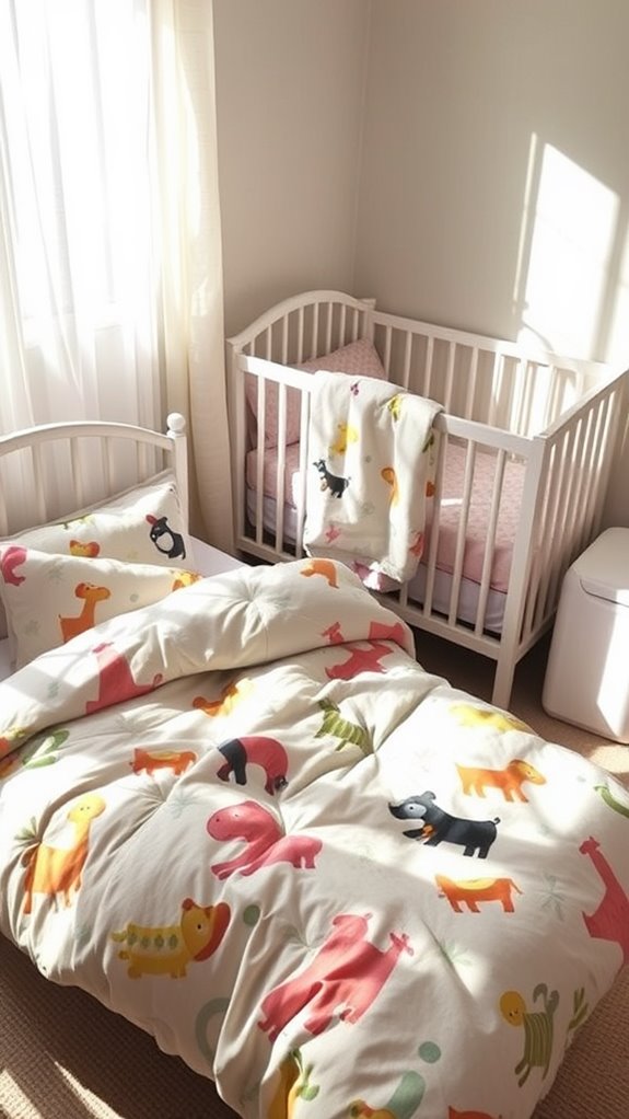 toddler bedding versus crib bedding