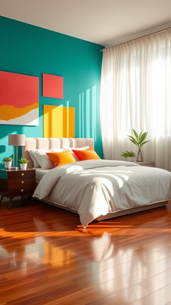 vibrant wall design ideas