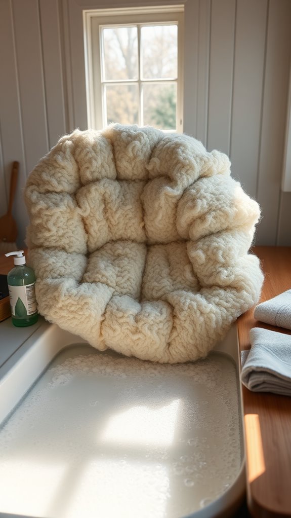 wool comforter washing guide