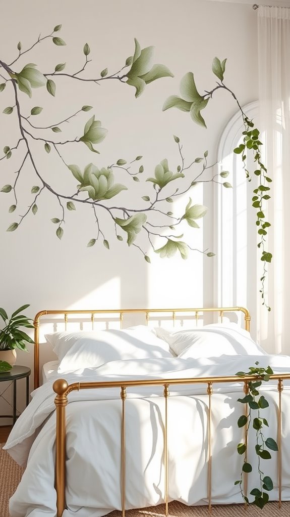 artistic floral wall decor