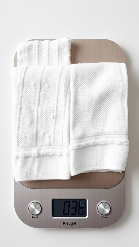 bath towel weight inquiry