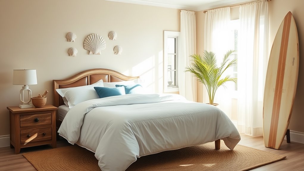 45 Beach Theme Bedroom Ideas for a Serene Coastal Retreat