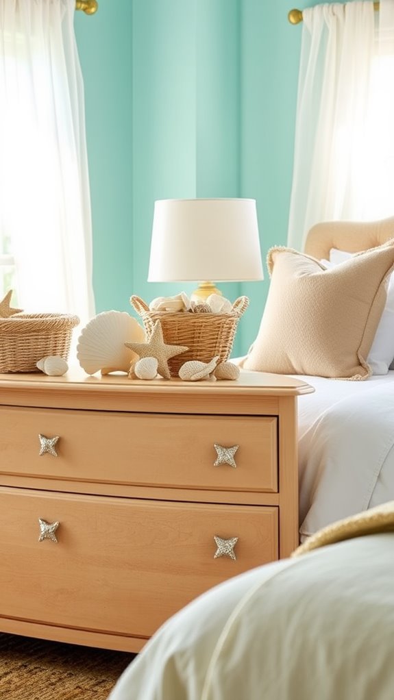 coastal themed dresser knobs