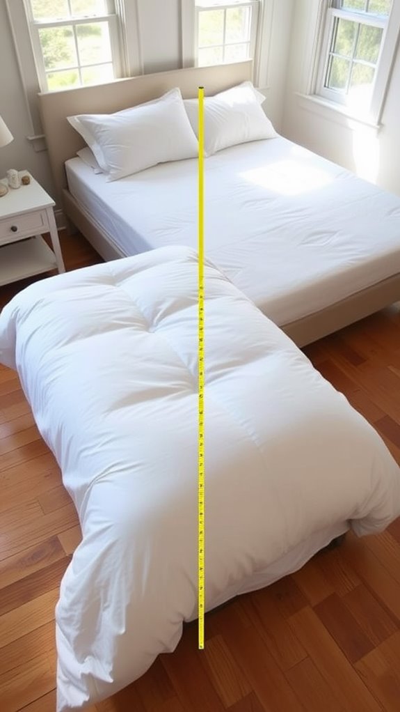 comforter size compatibility question