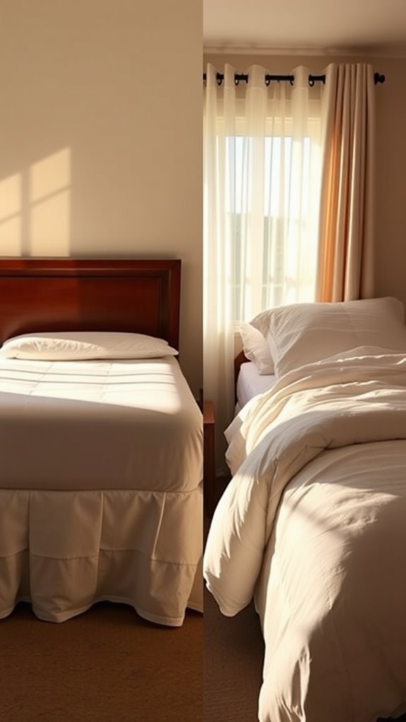 coverlet vs comforter distinction