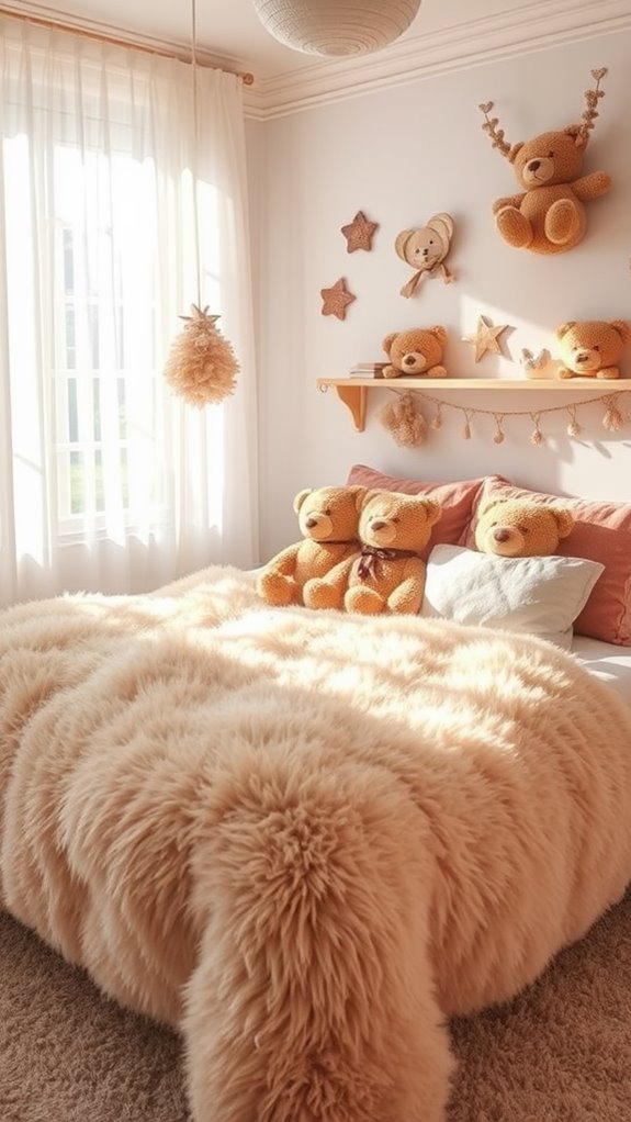 cozy faux fur blankets