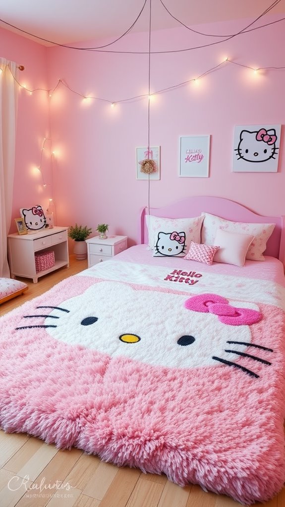 hello kitty themed home d cor