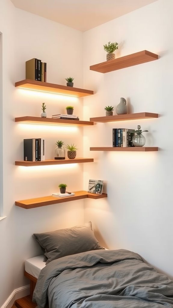 integrated shelf illumination design