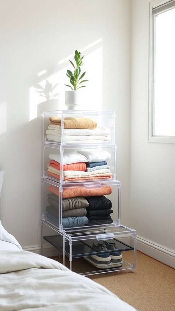 maximize space with containers