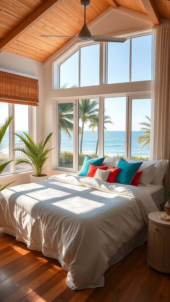 serene coastal retreat bedroom