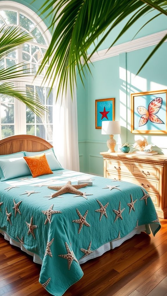 starfish themed luxury accommodation