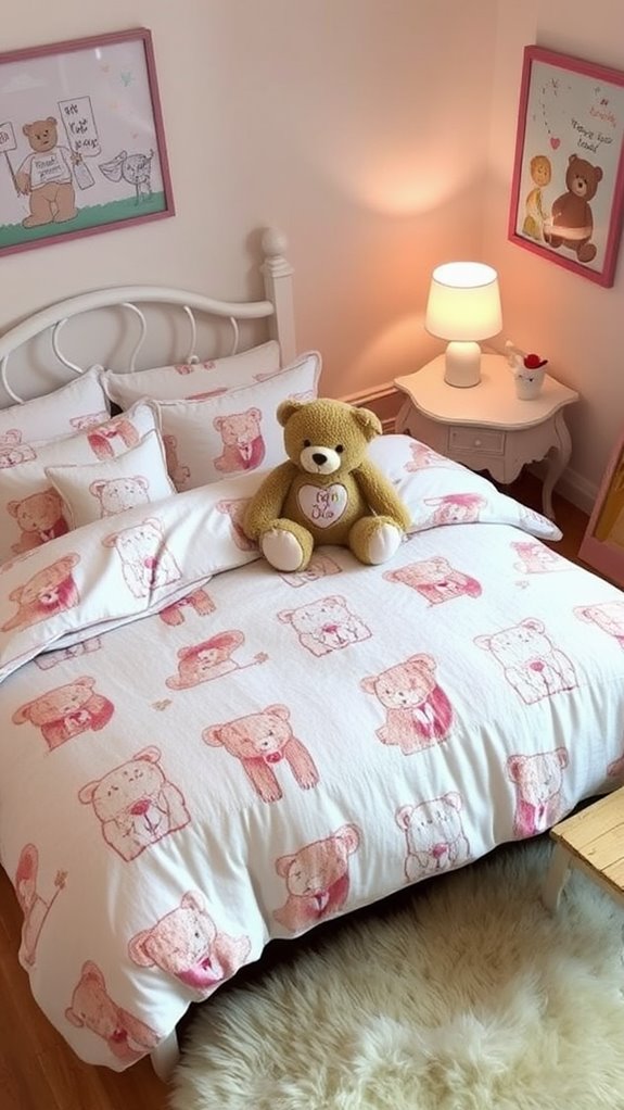 teddy bear bedding collections