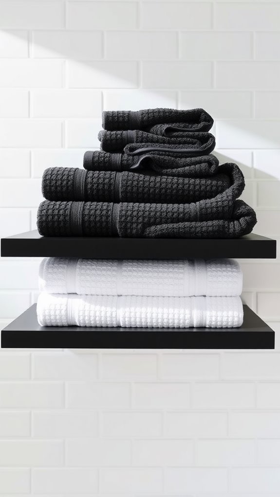 timeless monochrome towel styles