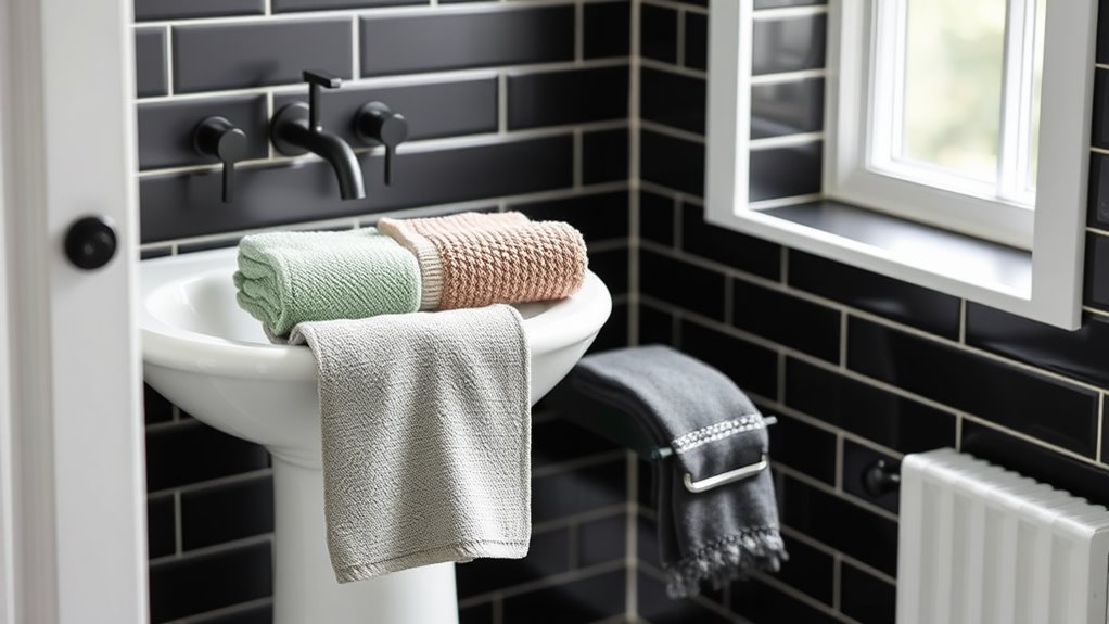 What Color Towels for Black and White Bathroom? 10 Chic Combinations