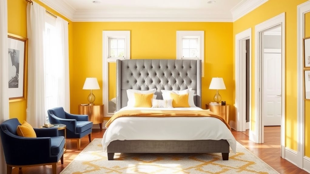 45 Best Yellow Bedroom Ideas and Color Combinations