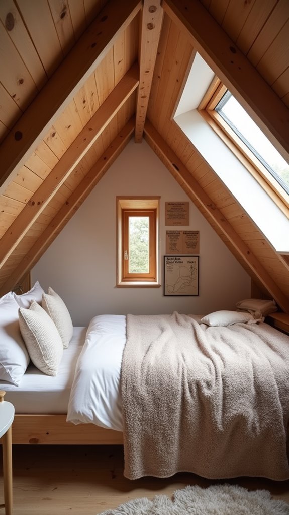 33 Low Ceiling Attic Bedroom Ideas Full of Charm 34 attic insulation for comfort