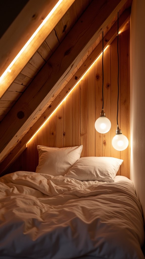 33 Low Ceiling Attic Bedroom Ideas Full of Charm 37 attic lighting illumination strategies