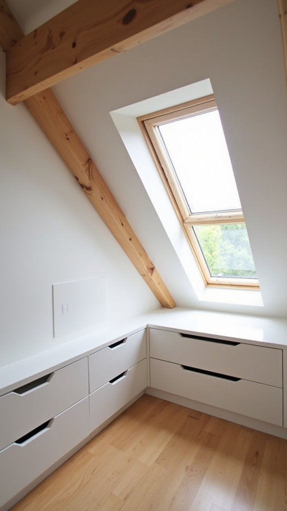 33 Low Ceiling Attic Bedroom Ideas Full of Charm 29 creative attic storage solutions